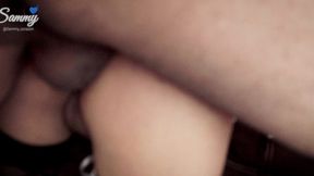 innocent mexican teen tasting asscaramel right in the mouth from her ass and eating anal creampie #4