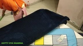 my maid was working. i wanted to have sex. so i had sex with my maid