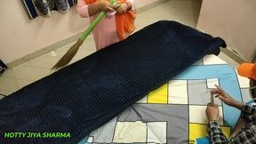 my maid was working. i wanted to have sex. so i had sex with my maid