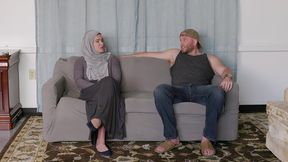 hijab cosplay - american milf blowjob