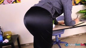 Super-hot Chiara dressed up as a sexy secretary