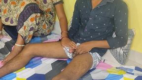 Nepali Stepmom Caught Stepson Masturbation While Studying
