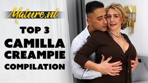 MatureNL - Camilla's Top 3 Creamy creampie Moments