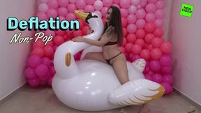 Alice Inflatable Swan Adventure - 4K