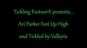 Ari Parker Feet Up High and Ticked by Valkyrie