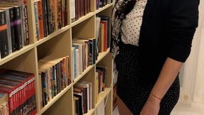 Smoking hot librarian