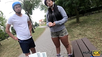 If your man is a wimp then be ready to ride my cock! - Hunt4K
