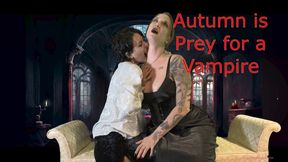 Autumn Bodell is Prey for Vampire Mura Suru - Vampire Fangs Give Throat Worship and Neck Biting to Glamoured Girl