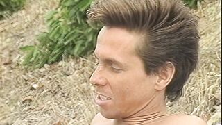 Jeannie Pepper and Peter North Oudoors (4K Upscale)