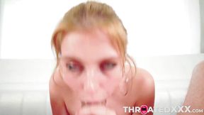 Redhead Fiona Sprouts hungry for bigdick mouthfuck