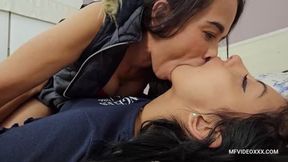CHALLENGE KISSES - MILF VS TEEN - VOL #23 - MILF MARTA vs TEEN LIZZY - NEW VIDEO MF - CLIP 05