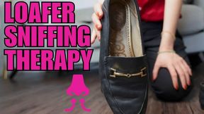 Femdom Shoe Worship & Smelling Couseling