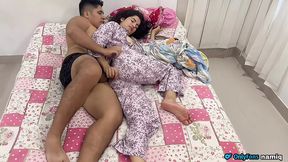 We Go to Bed to Rest and I Can't Hold on Until I Finish on Her