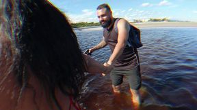 aventuras do casal mattos flagra na praia: nicoly mattos e lukas zaad dominam a novata raquel hot em cenas de sexo selvagem ao ar livre!