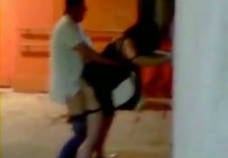 Friend doggyfucks one cheap whore in the basement