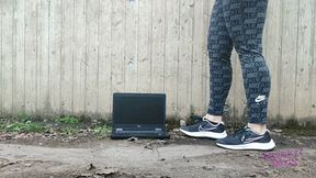 Sneaker-Girl Darleen - Notebook Destruction
