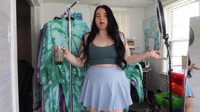 DONT LOOK UP MY SKIRT | MINI SKIRT TRY ON HAUL