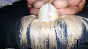 Blonde BBW hooker meets Asian cock&#x1F32D;-whore for a vaginal penetration appointment