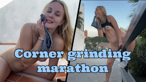 Corner humping marathon in public