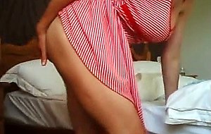 Girl farting