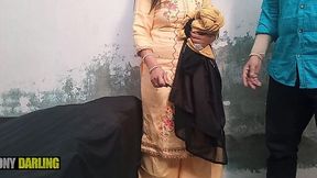 Punjabi MILF Gets Fucked by Roommate with Condom and Hindi Audio