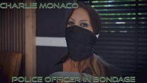 Charlie Monaco - Police Officer Captured By Villain H265 MP4 4K ( Bondage , Tape Bondage , Tape Gagged , Blenderm Tape , Clear Tape Gag , Tape Gag , BDSM , Police , Sponge Stuffing , OTN Gag )