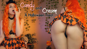 CANDY AND CREAM: A HALLOWEEN TREAT