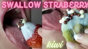 Swallow kiwi and strawberry ss