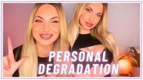 720WMV Personal Degradation (Personalized Humiliation)