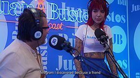 Tattooed Redhead Diavlolilith Kisses With Her Friend While Her Vagina Vibrates - Juan Bustos Podcast