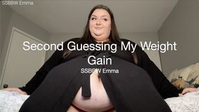 Second Guessing My Weight Gain 720p