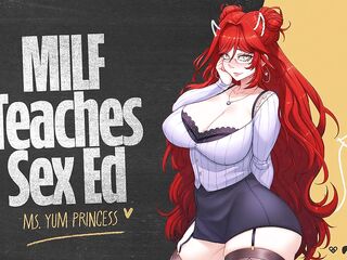 ASMR - Lascivious mother I'd like to fuck Teaches U Sex Ed With Her Body - Roleplay Audio Porn Mature Woman Manga Manga