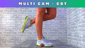 Trampled & Denied Orgasm Under The Rough Dirty Tread Of My Reebok Trainers - Multi Cam - 160MC - Cock Balls Trample Trampling CBT Ballbusting Crush