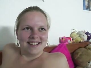 Dutch Fat Teen is having Sex after Work
