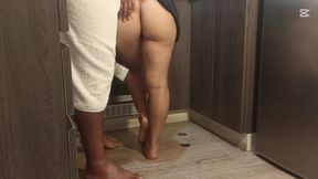First I Want to Eat Her After She Cooks the Food