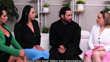 Religious Babes . GALI DIVA + KARI CACHONDA + LOR