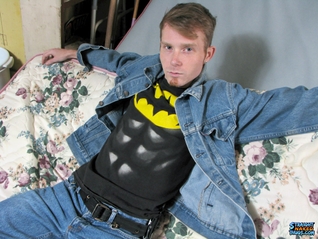 Billy Strokes His Str8 Boy Boner