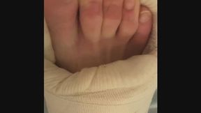 LLC leg cast slide inside your hand or …