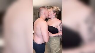 Real Sex, undressing, blow job, cream pie and queefing