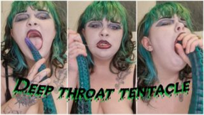Tentacle deep throat