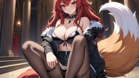 Pure filth: Young vixen gets ravaged by multiple cocks in this depraved anime-style porn extravaganza