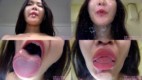 Narumi Hirose - Smell of Her Erotic Long Tongue and Spit Part 1 - 1080p
