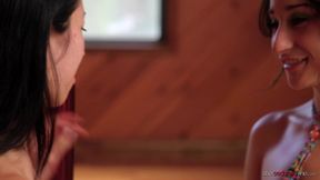 Alex Coal Learns Lesbian Pole Dancing