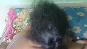 Married Women Doing Cow Girl Position in Bed for Better Orgasm