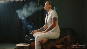 Smoker with dirty soles FHD MP4