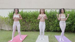 p-love 5 starring sensual brazilians elisa santos, eva perez and jenifer lol (piss drinking, puk3, anal and milk enemas)