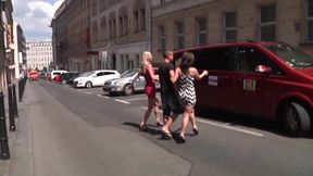 summer is hot and our girls uma zex and bella diamond hunting some guy for fuck in the van