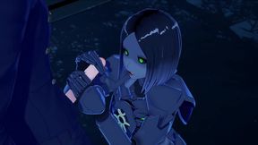 necron anime girl bj - warhammer 40k