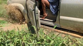 Help!! Trapped And SUNK In Muddy Waters In My SUV!