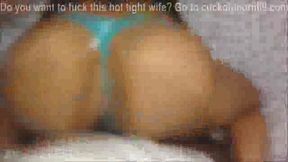 BBC Creampies Wife's Shaved Pussy While Cuckold Films